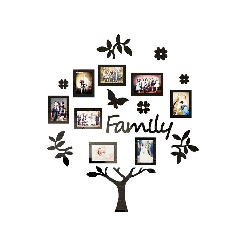3D Family Sticker Wall Photo Frame Tree