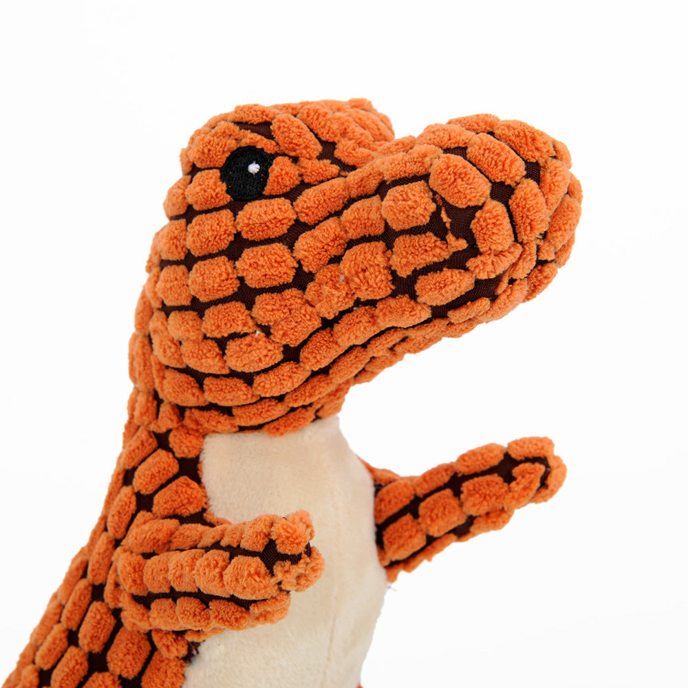 Dinosaur Stuffed Pet Chew Toy